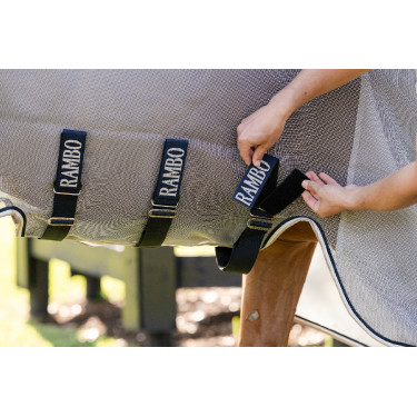 Camicia anti-mosche Horseware Rambo Protector Fieldsafe Camicia anti-mosche Horseware Rambo Protector Fieldsafe