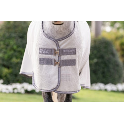 Camicia anti-insetti Horseware Amigo Bug Rug Pony Argento / grigio titanio / argento Camicia anti-insetti Horseware Amigo Bug Rug Pony Argento / grigio titanio / argento