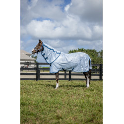 Camicia anti-mosche Horseware Amigo Bug Rug Plus Blu azzurro / blu marine / blu elettrico Camicia anti-mosche Horseware Amigo Bug Rug Plus Blu azzurro / blu marine / blu elettrico