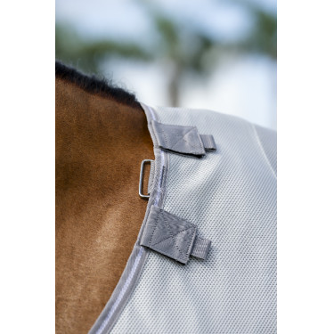 Camicia anti-insetti Horseware Amigo Bug Buster Argento / grigio titanio / argento