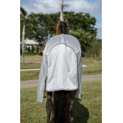 Camicia anti-insetti Horseware Amigo Bug Buster Argento / grigio titanio / argento
