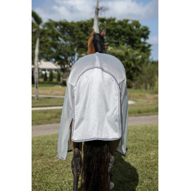 Camicia anti-insetti Horseware Amigo Bug Buster Argento / grigio titanio / argento