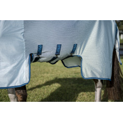 Camicia anti-insetti Horseware Amigo Bug Buster Blu azzurro / blu marine / blu elettrico Camicia anti-insetti Horseware Amigo Bug Buster Blu azzurro / blu marine / blu elettrico