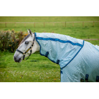 Copricollo anti-mosche Amigo Horseware Bug Buster Blu azzurro / blu marine / blu elettrico Copricollo anti-mosche Amigo Horseware Bug Buster Blu azzurro / blu marine / blu elettrico