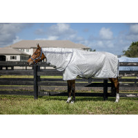 Coperta anti-insetti Horseware Amigo Bug Rug XL Plus Argento / grigio titanio / argento Coperta anti-insetti Horseware Amigo Bug Rug XL Plus Argento / grigio titanio / argento