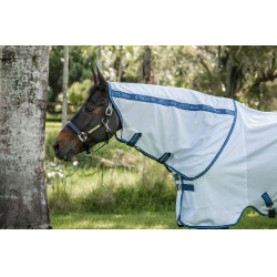 Coperta anti-insetti Horseware Amigo Bug Rug XL Plus Blu azzurro / blu marine / blu elettrico Coperta anti-insetti Horseware Amigo Bug Rug XL Plus Blu azzurro / blu marine / blu elettrico
