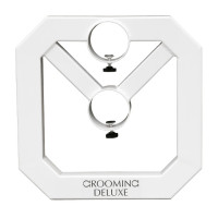 Cavaletti in alluminio Square Grooming Deluxe by Kentucky in confezione da 2 Bianco Cavaletti in alluminio Square Grooming Deluxe by Kentucky in confezione da 2 Bianco
