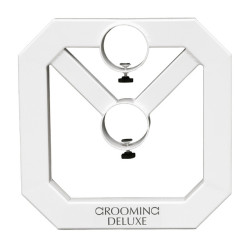 Cavaletti in alluminio Square Grooming Deluxe by Kentucky in confezione da 2 Bianco Cavaletti in alluminio Square Grooming Deluxe by Kentucky in confezione da 2 Bianco