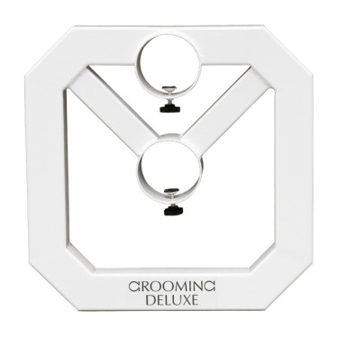 Cavaletti in alluminio Square Grooming Deluxe by Kentucky in confezione da 2 Bianco Cavaletti in alluminio Square Grooming Deluxe by Kentucky in confezione da 2 Bianco
