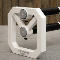 Cavaletti in alluminio Square Grooming Deluxe by Kentucky in confezione da 2 Bianco