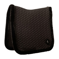 Sottosella Kentucky Plaited finto montone Nero