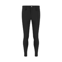 Pantaloni da equitazione Kentucky Mexico con grip alle ginocchia da uomo Nero