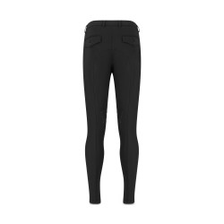 Pantaloni da equitazione Kentucky Mexico con grip alle ginocchia da uomo Nero Pantaloni da equitazione Kentucky Mexico con grip alle ginocchia da uomo Nero