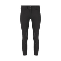 Pantaloni da equitazione Kentucky Miami full grip donna Nero