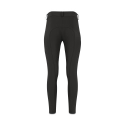Pantaloni da equitazione Kentucky Miami grip al ginocchio da donna Nero