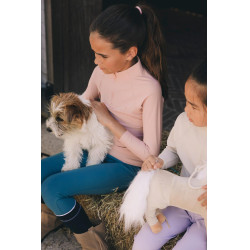 Maglietta da allenamento Kentucky Madrid a maniche lunghe da bambina Rosa antico Maglietta da allenamento Kentucky Madrid a maniche lunghe da bambina Rosa antico