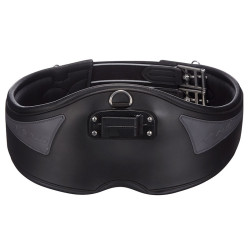 Sottopancia anatomico Acavallo Gel & PVC Nero