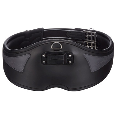 Sottopancia anatomico Acavallo Gel & PVC Nero