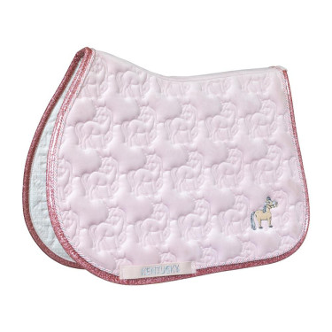 Sottosella Kentucky Unicorno Glitterato Rosa pallido