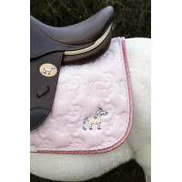 Sottosella Kentucky Unicorno Glitterato Rosa pallido