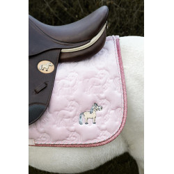Sottosella Kentucky Unicorno Glitterato Rosa pallido