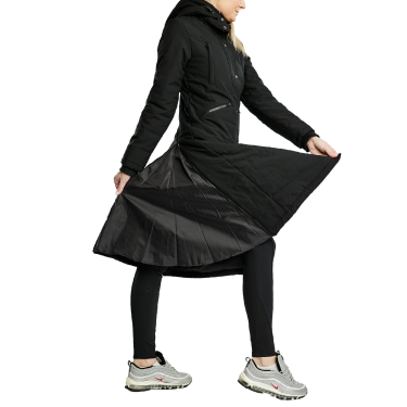 Giacca Montar extra lunga Dicte donna Nero