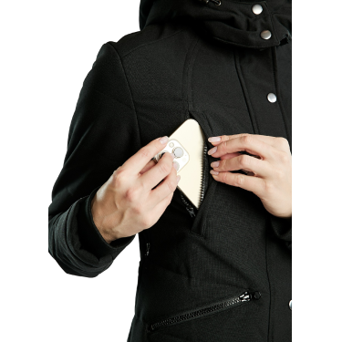 Giacca Montar extra lunga Dicte donna Nero