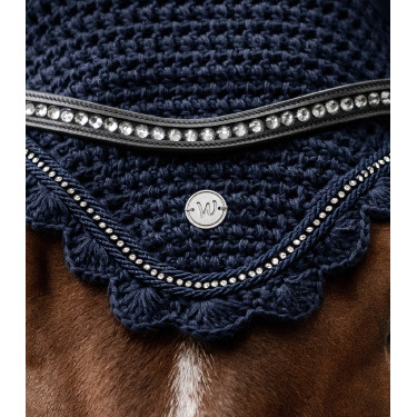 Cuffia anti-mosche Nepal Waldhausen Blu notte