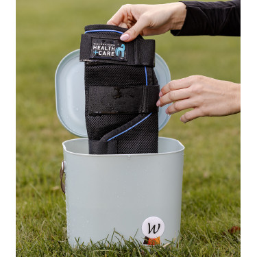 Ghette Waldhausen Health + Care Ice Layer confezione da 2 Nero