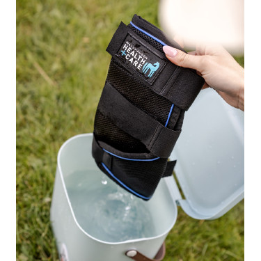 Ghette Waldhausen Health + Care Ice Layer confezione da 2 Nero