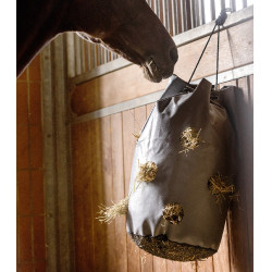 Sacca per fieno Waldhausen con fondo in rete Grigio Sacca per fieno Waldhausen con fondo in rete Grigio