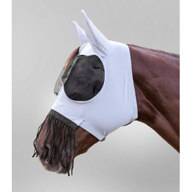 Maschera anti-mosche Waldhausen Puck con frange nasali Maschera anti-mosche Waldhausen Puck con frange nasali
