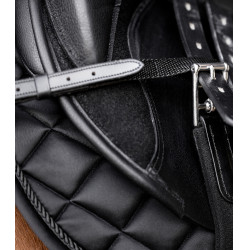 Pettorale Waldhausen X-Line con ponte lungo Nero