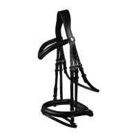 Bridon Waldhausen X-Line Stoccolma capezzina combinata pull back Nero