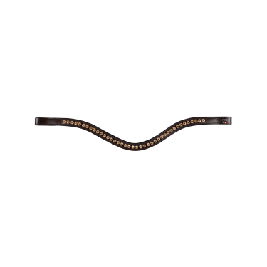 Briglia Waldhausen X-Line Relaxation capezzina anatomica Marrone