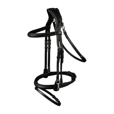 Briglia Waldhausen X-Line Work capezzina combinata Nero