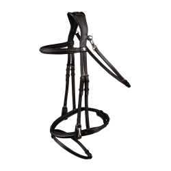 Briglia Waldhausen X-Line Work capezzina combinata Marrone