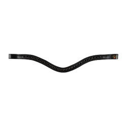 Briglia verniciata Waldhausen S-Line Blackshine capezzina combinata pull back Nero Briglia verniciata Waldhausen S-Line Blackshine capezzina combinata pull back Nero