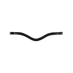 Briglia verniciata Waldhausen S-Line Blackshine capezzina combinata pull back Nero Briglia verniciata Waldhausen S-Line Blackshine capezzina combinata pull back Nero