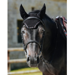 Cuffia GEM Mesh corta Nero / blu bianco rosso