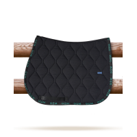 Tappeto GEM Love Nero / verde