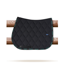 Tappeto GEM Love Nero / verde