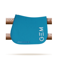 Tappeto GEM Ten Blu petrolio