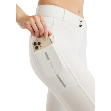 Pantaloni Montar MoStar Summer con banda logo alluminio e mesh full grip donna Pantaloni Montar MoStar Summer con banda logo alluminio e mesh full grip donna