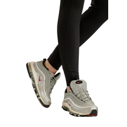 Leggings Montar MoZuna Refined con pince e cristalli gun metal full grip da donna Nero