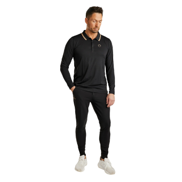 Pantaloni Montar MoBen grip ginocchia uomo Nero