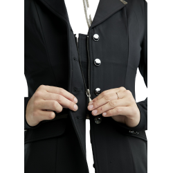 Giacca da concorso Montar MoGloria banda di caviale donna Nero Giacca da concorso Montar MoGloria banda di caviale donna Nero
