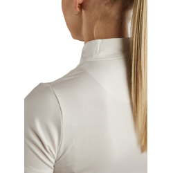 Polo da concorso Montar MoViolet crystal gun metal donna Bianco Polo da concorso Montar MoViolet crystal gun metal donna Bianco