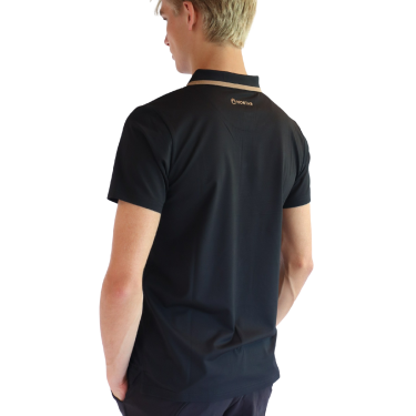 Polo a maniche corte Montar MoDrake con colletto e logo a contrasto uomo Polo a maniche corte Montar MoDrake con colletto e logo a contrasto uomo