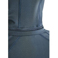 Giacca softshell full zip Montar MoBlair con cappuccio amovibile cristalli gun metal donna Ardesia scura Grigio